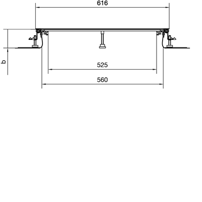 TEHALIT.BK Co-horizontal channel side protective foil BKF 600x(65-110) steel