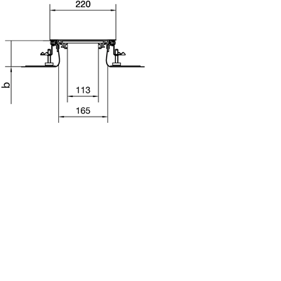 TEHALIT.BK Co-horizontal channel side protective foil BKFD 200x(65-110) steel
