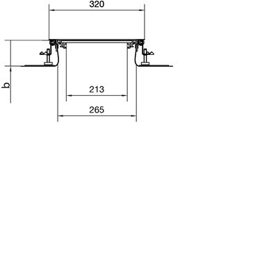 TEHALIT.BK Co-horizontal channel side protective foil BKFD 300x(145-190) steel