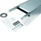 TEHALIT.BK Co-horizontal channel side protective foil BKFD 400x(105-150) steel