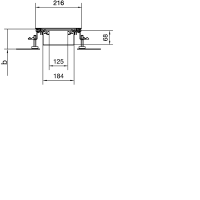 TEHALIT.BK Co-horizontal channel steel tub BKW 200x(80-120) steel