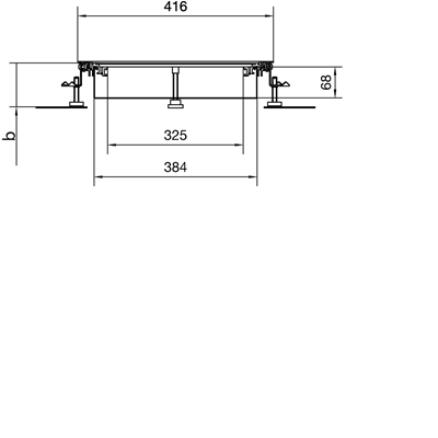 TEHALIT.BK Co-horizontal channel steel tub BKW 400x(90-130) steel