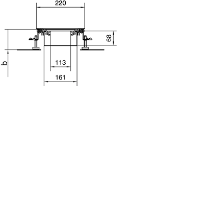 TEHALIT.BK Co-horizontal channel steel tub BKWD 200x(70-110) steel