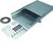 TEHALIT.BK Co-horizontale Kanalstahlwanne BKWD 400x(80-120) Stahl