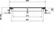 TEHALIT.BK Co-horizontale Kanalstahlwanne BKWD 600x(60-100) Stahl