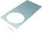 TEHALIT.BK Cover R12 fi306 BKFD/WD 400X800mm steel