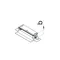 TEHALIT.BK Lámina protectora lateral del extremo del canal BKFD 600x(105-150) acero