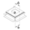 TEHALIT.BK Mounting box Q12 244x244 side protective foil