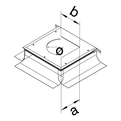 TEHALIT.BK Mounting box R06 fi215 side protective foil