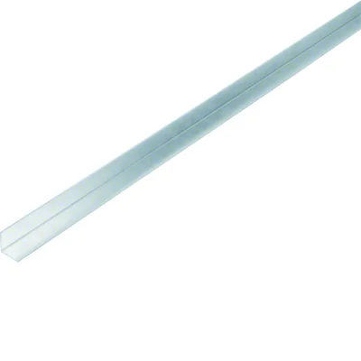 TEHALIT.BK Partition made of steel sheet, height 20mm, length 2.4m, steel