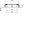 TEHALIT.BK Vasca da bagno in acciaio con canale co-orizzontale BKW 400x(90-130) acciaio