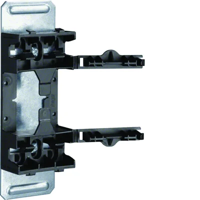 TEHALIT.BKIS Conector universal/soporte de montaje 130 cubierta 80mm negro