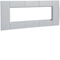 TEHALIT.BRAP Cornice di montaggio tripla 45x45mm grigio chiaro