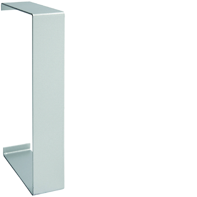 TEHALIT.BRAP Cover plate for cut joints 65x130, silver steel