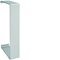 TEHALIT.BRAP Cover plate for cut joints 65x130, silver steel