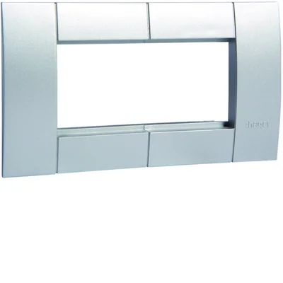 TEHALIT.BRAP Ramka montażowa 2-krotna 45x45mm aluminium