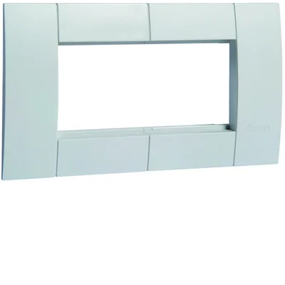 TEHALIT.BRAP Ramka montażowa 2-krotna 45x45mm jasnoszara