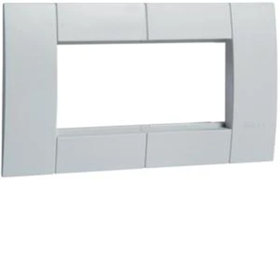 TEHALIT.BRAP Telaio di montaggio doppio 45x45mm grigio chiaro