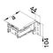 TEHALIT.BR/BRN Universal spacer distance from the wall 120-200mm