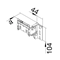TEHALIT.BR/BRN Universal spacer distance from the wall 53-81mm