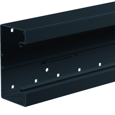TEHALIT.BRP Canale in PVC, base, 65x130, nero