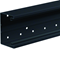 TEHALIT.BRP Canale in PVC, base, 70x100, nero