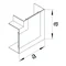 TEHALIT.BRP/BRAP Angle plat 65x100 aluminium peint