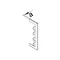 TEHALIT.BRS 100x210 couvercle à double poinçonnage, galvanisé