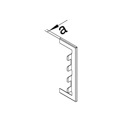 TEHALIT.BRS 100x210 double punching cover, galvanized