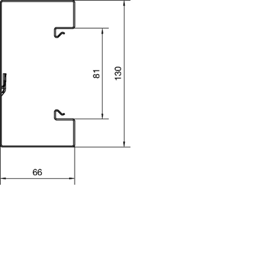 TEHALIT.BRS 130mm galvanized steel base