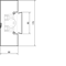 TEHALIT.BRS 170mm galvanized steel base