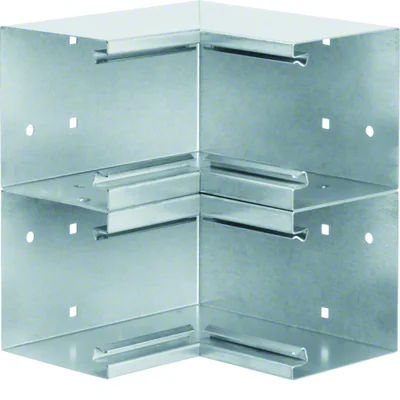 TEHALIT.BRS Angle intérieur 100x210 acier galvanisé à deux chambres
