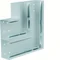 TEHALIT.BRS Angolo piatto 66x210 a due camere in acciaio zincato