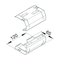 TEHALIT.BRS Base connector 65x170 covers 120mm