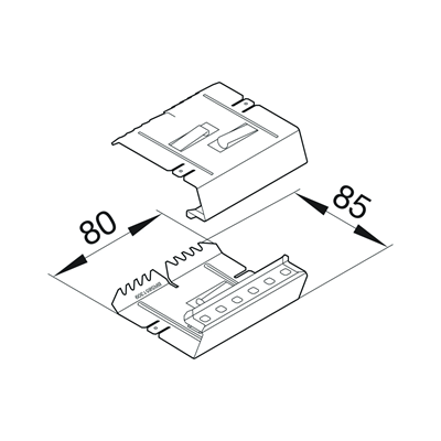 TEHALIT.BRS Base connector 85x130