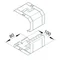 TEHALIT.BRS Conector base 100x210