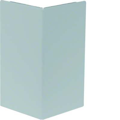 TEHALIT.BRS Couvercle d'angle extérieur pour conduits avec couvercle 120 mm en acier galvanisé