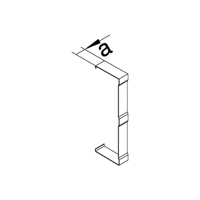 TEHALIT.BRS Cover connector 100x210 double galvanized
