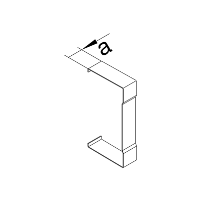 TEHALIT.BRS Cover connector 100x210 galvanized