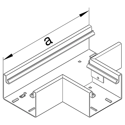 TEHALIT.BRS Element T 100x210 galvanized steel