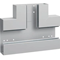 TEHALIT.BRS Elemento T 66x210 acciaio grigio chiaro