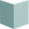 TEHALIT.BRS External angle cover for ducts with cover 80mm galvanized steel