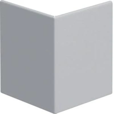 TEHALIT.BRS External angle cover for ducts with cover 80mm, light gray steel