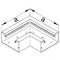 TEHALIT.BRS Flat angle 83x170 galvanized steel