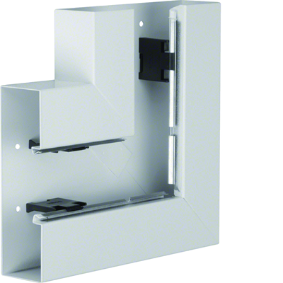 TEHALIT.BRS Flat corner 66x210 steel light grey