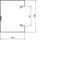 TEHALIT.BRS Galvanized steel base 100x130mm