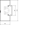 TEHALIT.BRS Galvanized steel base 83x170mm