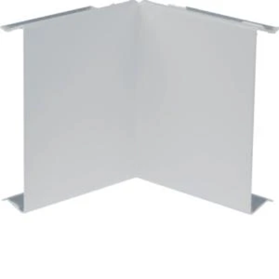 TEHALIT.BRS Internal angle cover for ducts with cover 80mm steel light gray