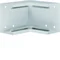TEHALIT.BRS Internal corner 66x100 steel light grey
