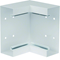 TEHALIT.BRS Internal corner 66x170 steel light gray cover 120mm